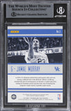 Kentucky Jamal Murray Signed 2016 Contenders Draft Picks SC #3 Card BAS Slab