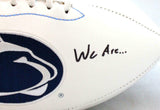 Miles Sanders Autographed Penn State Nittany Lions Logo Football w/ Insc -JSA W