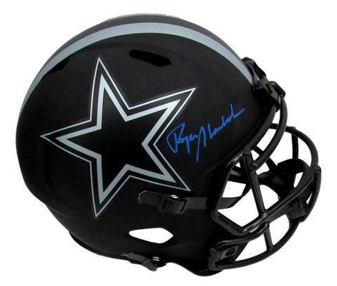 Roger Staubach Signed Eclipse Cowboys Full Size Replica Helmet Beckett 157077