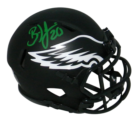 BRIAN DAWKINS SIGNED PHILADELPHIA EAGLES ECLIPSE SPEED MINI HELMET JSA