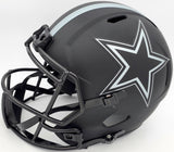 TONY DORSETT AUTOGRAPHED ECLIPSE BLACK COWBOYS FULL SIZE HELMET BECKETT 185836