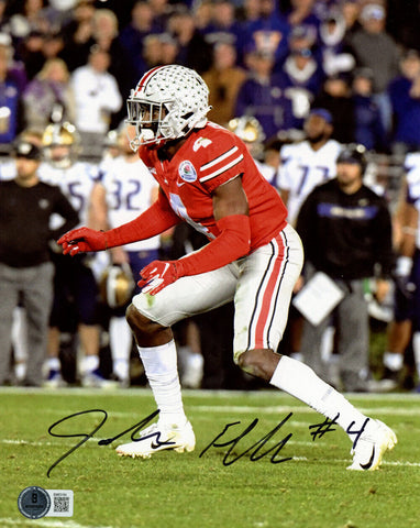 Jordan Fuller Autographed Ohio State Buckeyes 8x10 Photo Beckett 47330