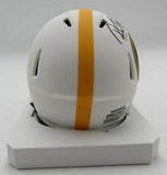 Rocky Bleier HOF Signed/Inscr Mini Eclipse Helmet Steelers Becket Witness 191561