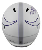 Vikings Adrian Peterson Signed 2024 Alt Full Size Speed Rep Helmet BAS Witnessed