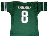 MORTEN ANDERSEN AUTOGRAPHED SIGNED MICHIGAN STATE SPARTANS #8 GREEN JERSEY JSA