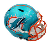 Ricky Williams Signed Miami Dolphins Speed Full Size Flash Helmet - Holes/Bowls