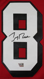 49ers Jerry Rice Signed Red Mitchell & Ness Jersey w/ Dropshadow Fanatics