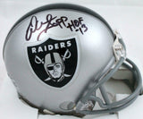 Warren Sapp Autographed Oakland Raiders Mini Helmet w/HOF-Beckett W Hologram