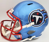 RYAN TANNEHILL AUTOGRAPHED TITANS FLASH BLUE FULL SIZE HELMET BECKETT 197140