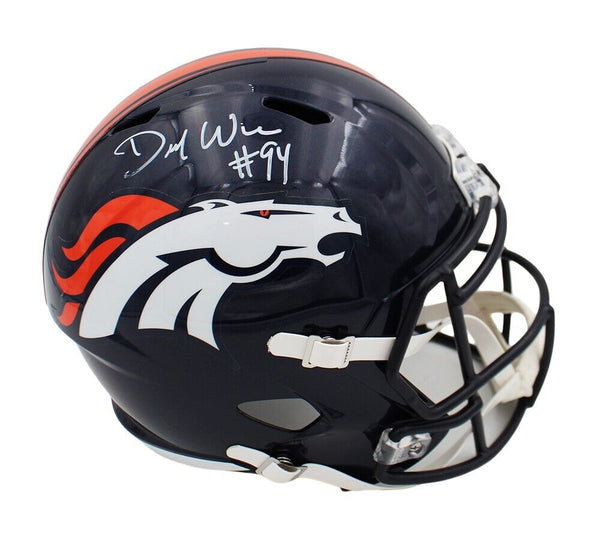 DeMarcus Ware Signed Denver Broncos Speed Full Size NFL Helmet