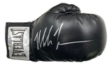 Mike Tyson Signed Black Everlast Right Hand Boxing Glove w/ Deluxe Case JSA