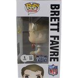 Brett Favre Autographed Green Bay Packers Funko Pop! #83 Beckett Witness 49213