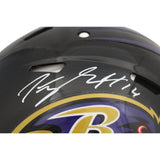 Kyle Hamilton Autographed/Signed Baltimore Ravens Authentic Helmet Beckett 48818