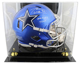 Cowboys Jason Witten Signed Flash Full Size Speed Proline Helmet W/ Case BAS Wit