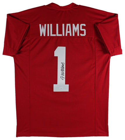 Alabama Jameson Williams Authentic Signed Maroon Pro Style Jersey JSA Witnessed