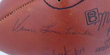 1963 Packers Autographed Football 48 Sigs Vince Lombardi & Starr Beckett A52079