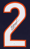 D J Moore Signed Bears 35x43 Framed Jersey (JSA) Chicago Bears #1 Wide Receiver