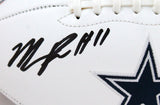 Micah Parsons Autographed Dallas Cowboys Logo Football-Fanatics *Black