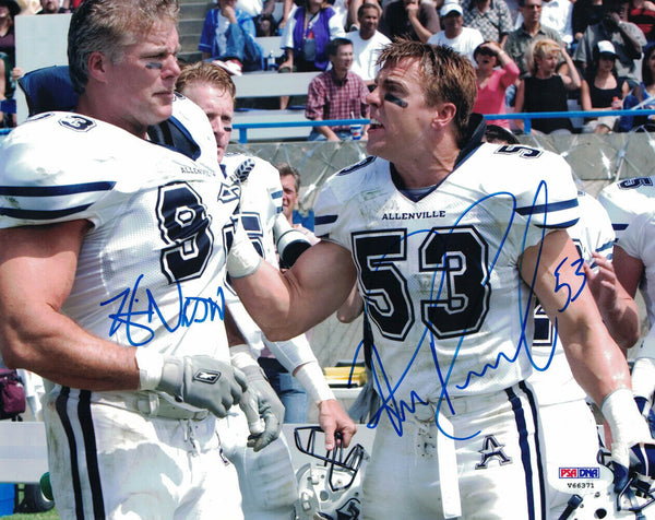 Kevin Nash & Bill Romanowski Signed The Longest Yard 8x10 Photo PSA 24360