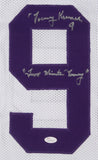 Tommy Kramer Signed Minnesota Vikings Insb "Two Minute Tommy" Jersey (JSA COA)