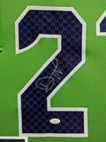 FRAMED SEATTLE SEAHAWKS DEVON WITHERSPOON AUTOGRAPHED SIGNED JERSEY JSA COA