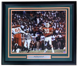 Bernie Kosar Signed Framed 16x20 Miami Hurricanes Photo Steiner Sports Hologram