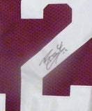 Brodie Croyle Autographed/Signed Alabama Crimson Tide Red XL Jersey 10931