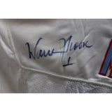 Warren Moon Signed Houston Oilers Russell White 48 Jersey Beckett 48491