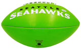 UCHENNA NWOSU AUTOGRAPHED SEATTLE SEAHAWKS GREEN LOGO FOOTBALL MCS HOLO 211035