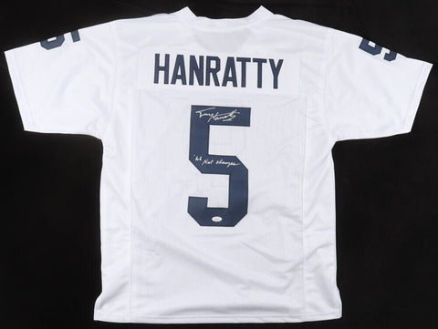 Terry Hanratty Signed Notre Dame Fighting Irish Jersey "'66 Nat Champs" /JSA COA