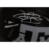 Johnny Manziel Autographed Texas A&M Aggies Maroon Mini Beckett 46477