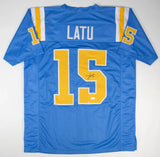 Laiatu Latu Signed UCLA Bruins Jersey (JSA COA) Indy Colts 2024 1st Round Pick