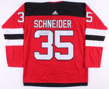 Cory Schneider Signed Devils Custom Jersey (Beckett) New Jersey Goal Tender