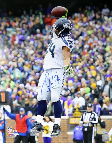 THOMAS RAWLS AUTOGRAPHED SIGNED 16X20 PHOTO SEATTLE SEAHAWKS MCS HOLO 113552