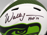 WALTER JONES AUTOGRAPHED SEAHAWKS LUNAR ECLIPSE FULL HELMET HOF 14 MCS 203080