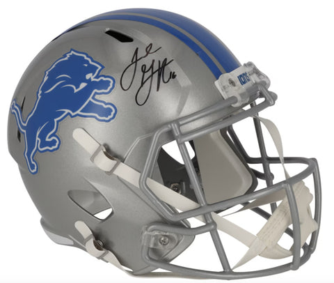 Jared Goff Autographed Detroit Lions Full Size Speed Helmet Fanatics