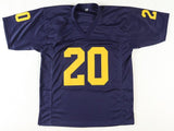 Kalel Mullings Signed Michigan Wolverines Jersey (JSA COA) 23 National Champ R.B