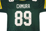 GREEN BAY PACKERS MARK CHMURA AUTOGRAPHED SIGNED GREEN JERSEY JSA STOCK #234523