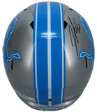 Jahmyr Gibbs Autographed Detroit Lions Full Size Speed Helmet Fanatics