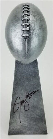 Lawrence Taylor New York Giants Signed Replica 15" Lombardi Trophy /Schwartz COA