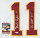 Mark Rypien Signed Washington Redskins Jersey Inscribed SB XXVI MVP (JSA COA) QB