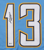 Keenan Allen Signed Los Angeles Chargers Jersey (Beckett COA) 2017 Pro Bowl W R