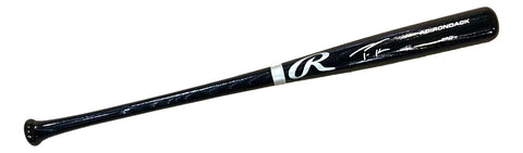 Trea Turner Philadelphia Phillies Signed Rawlings Black Adirondack Bat BAS ITP