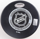 Dustin Byfuglien Signed Chicago Blackhawks 2010 S.C. Champs Logo Puck (Schwartz)