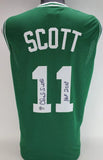 Charlie Scott Signed Boston Celtics Jersey Inscribed "HOF 2018" (Beckett) Guard