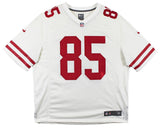 49ers George Kittle Authentic Signed White Nike Limited Jersey BAS Witnessed