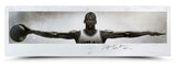 MICHAEL JORDAN Autographed "HOF 2009" Bulls 72" x 23" Wings Photograph UDA LE