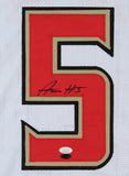 Anthony McFarland Jr Maryland Terrapins Signed Jersey (JSA COA) Steelers RB