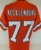 Karl Mecklenburg Signed Denver Broncos Jersey (JSA) 6xPro Bowl Linebacker