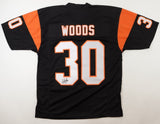 Ickey Woods Signed Cincinnati Bengals Jersey (JSA) Super Bowl XXIII Running Back